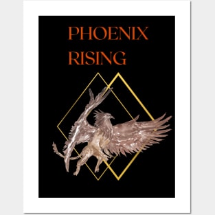 Phoenix Rising Posters and Art